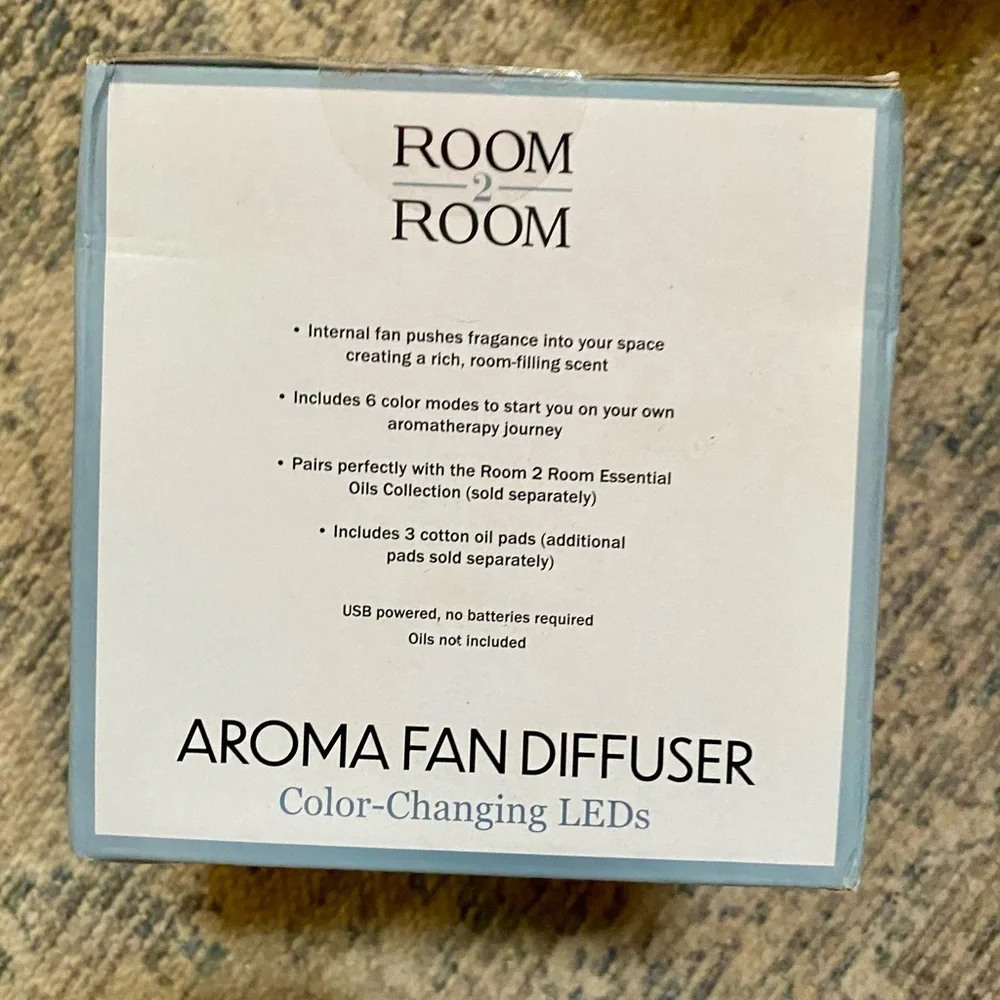🔥Aroma Fan Diffuser Aromatherapy with 8 Essential Oils🔥 NEW